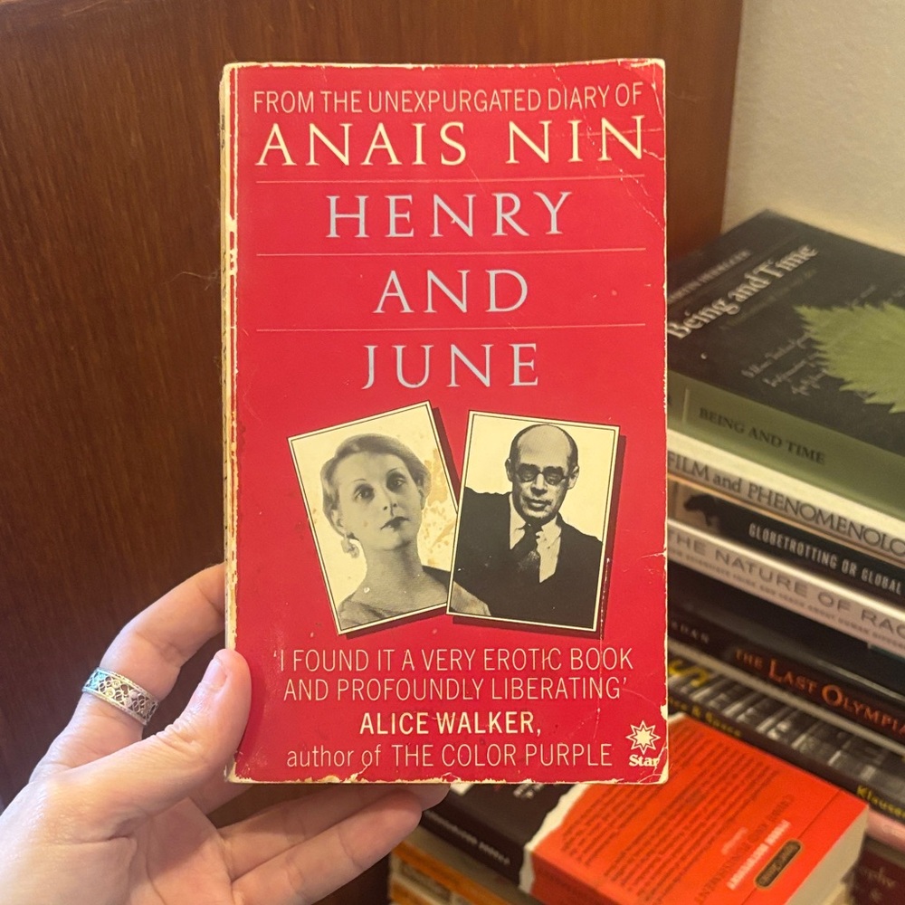 Anais Nin 'Henry and June' Book